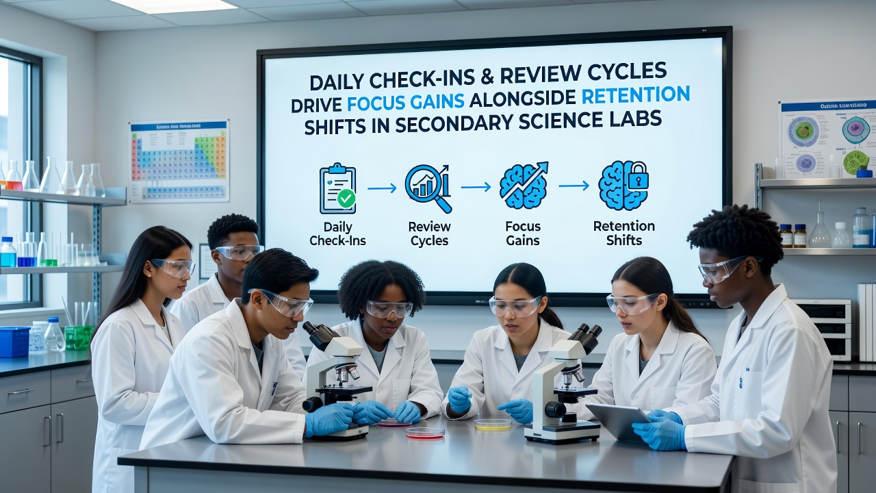 Secondary Science Labs Adopt Daily Check-Ins and Review Cycles to Boost Focus and Retention